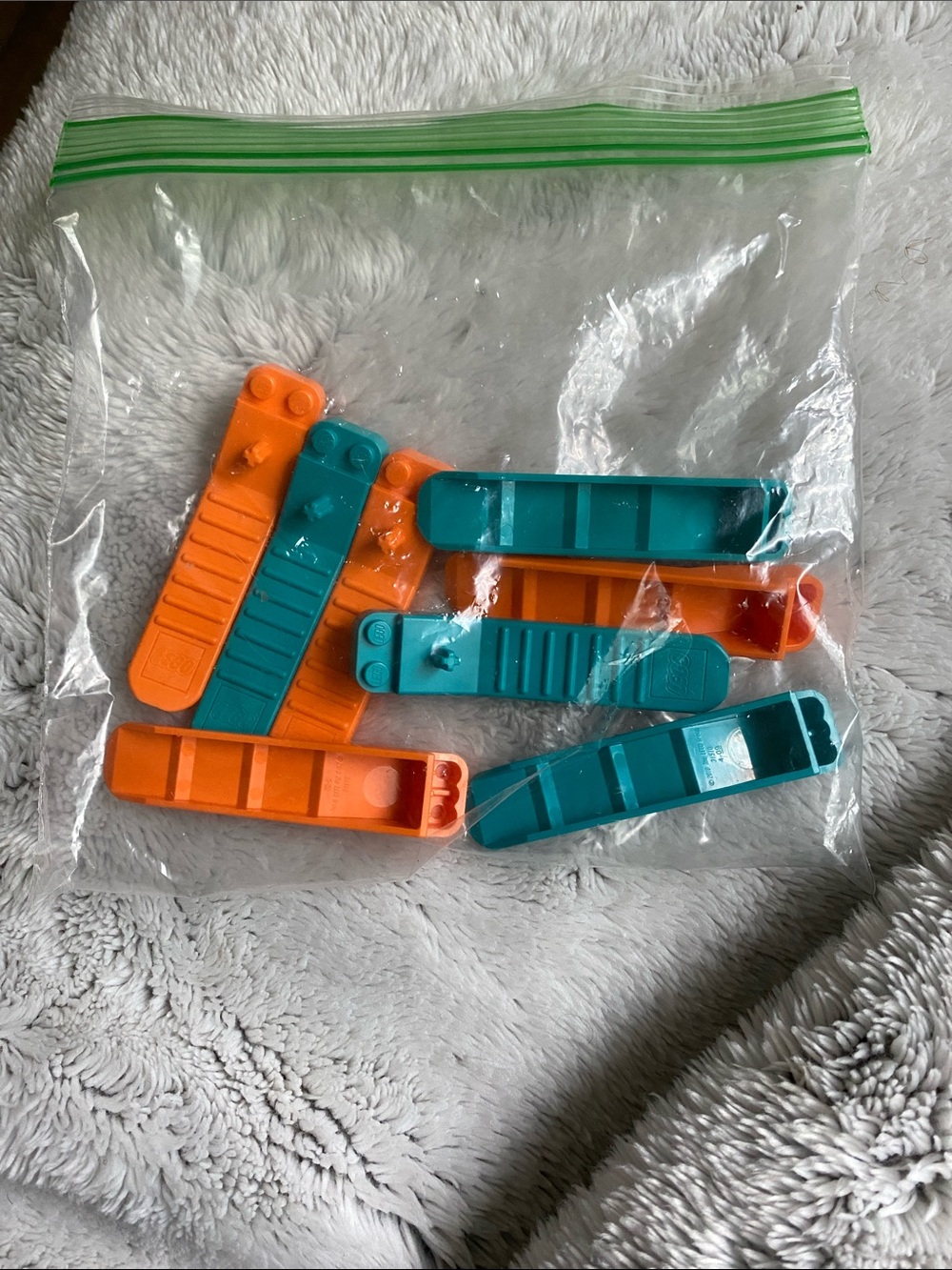 Lego blocks remover tools Orange & Teal
